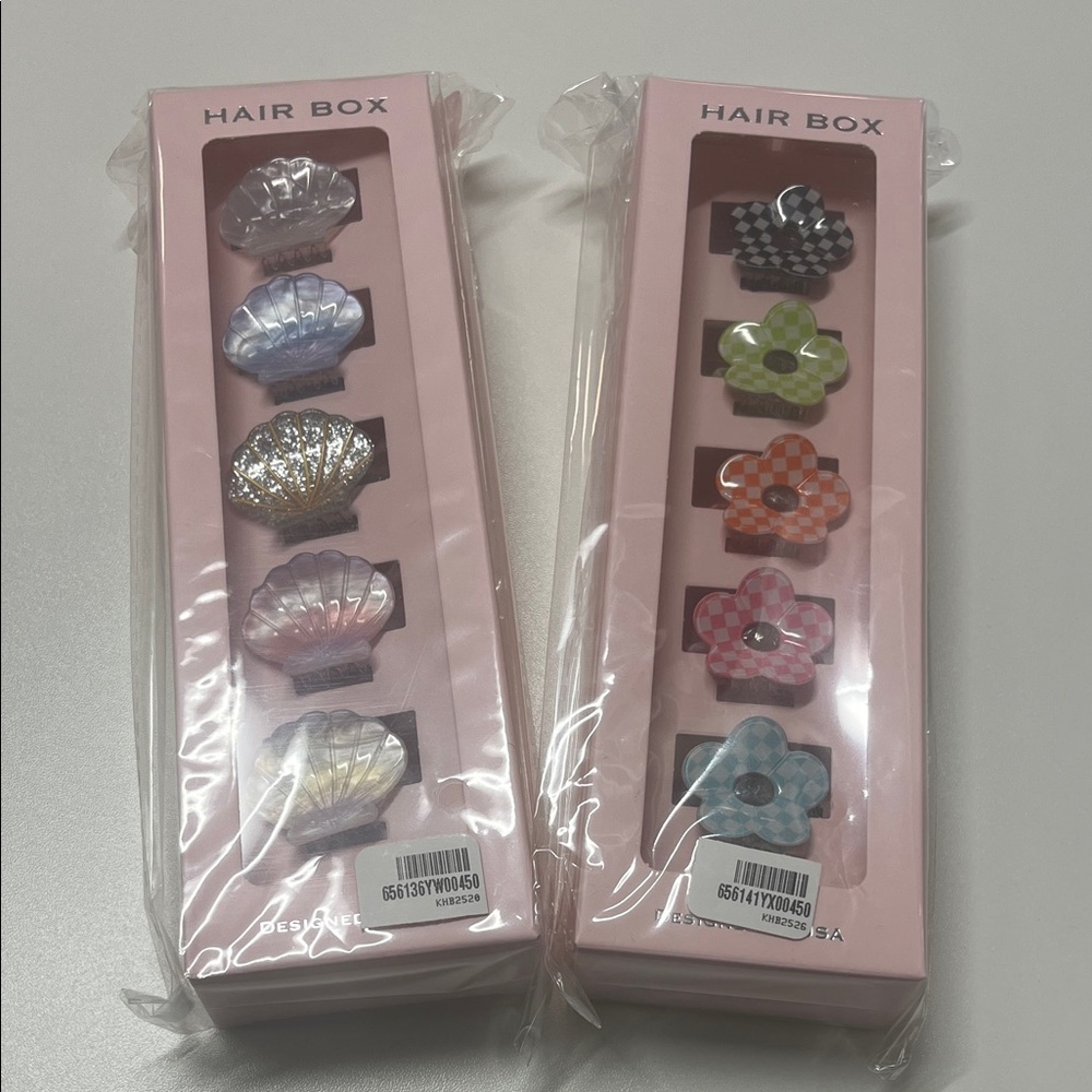 Colorful Hair Clips Set